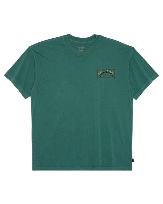 Billabong - T-Shirt - Arch Wave OG SS WW - Billiard Green