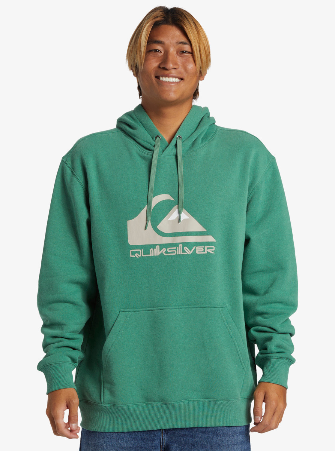 Quiksilver - Hoodie - Big Logo - Frosty Spruce