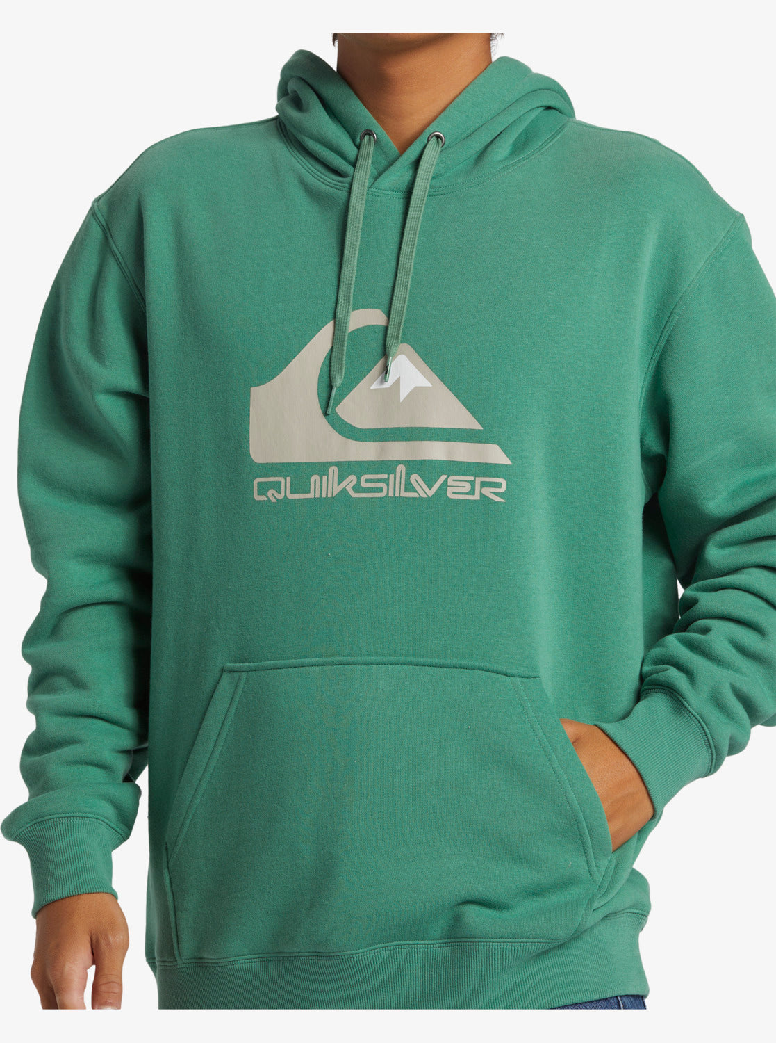 Quiksilver - Hoodie - Big Logo - Frosty Spruce