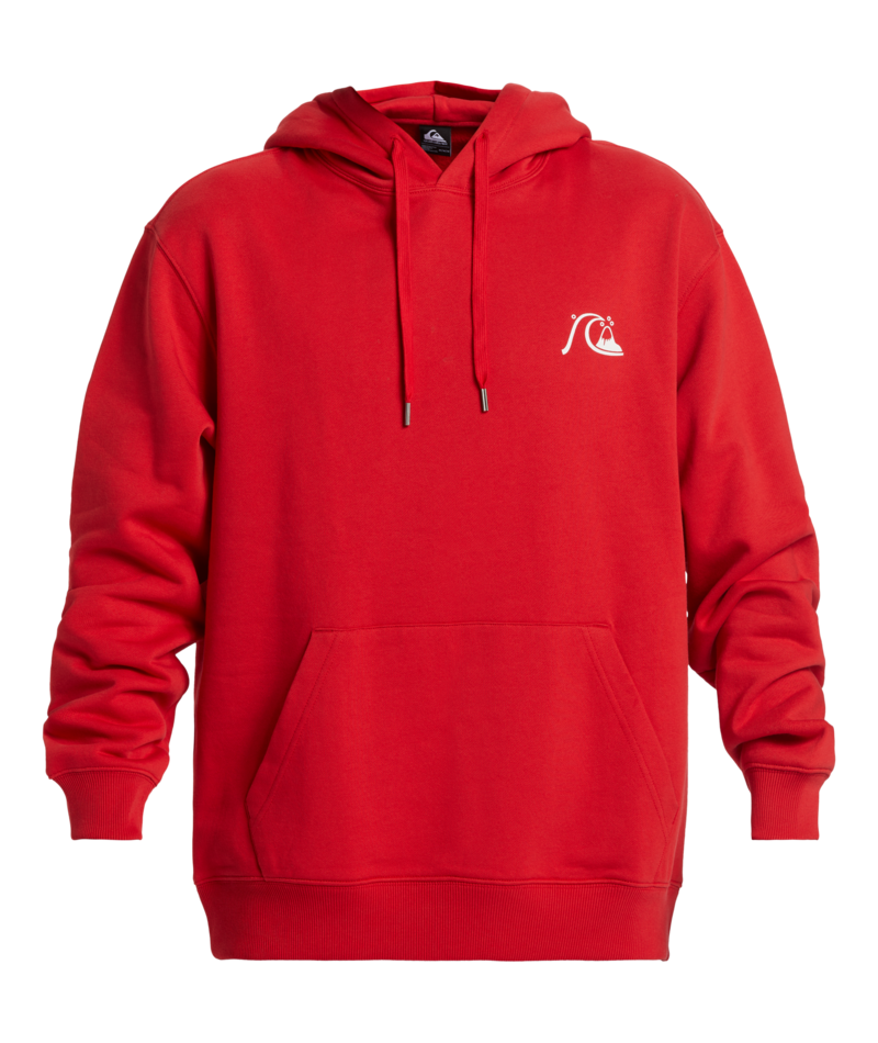 Quiksilver - Hoodie - Bubble Logo - Red