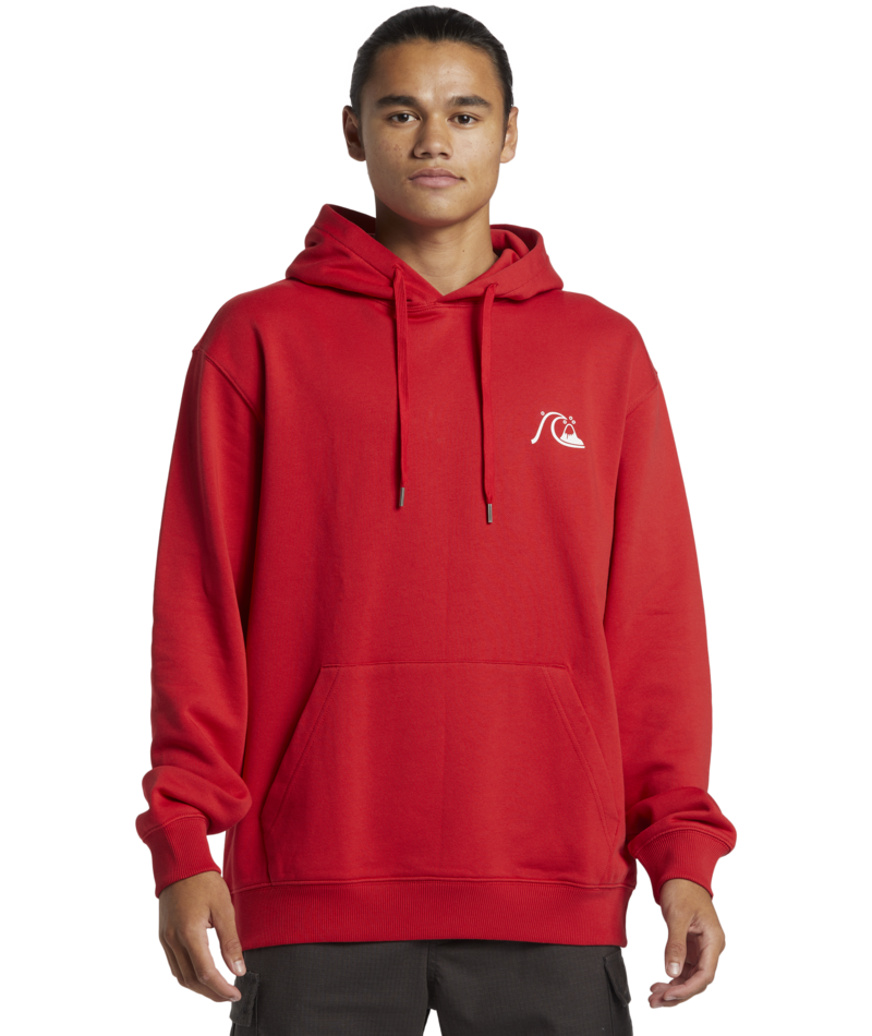 Quiksilver - Hoodie - Bubble Logo - Red