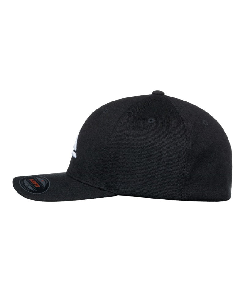 Quiksilver - Cap - Mountain and Wave - Black and White