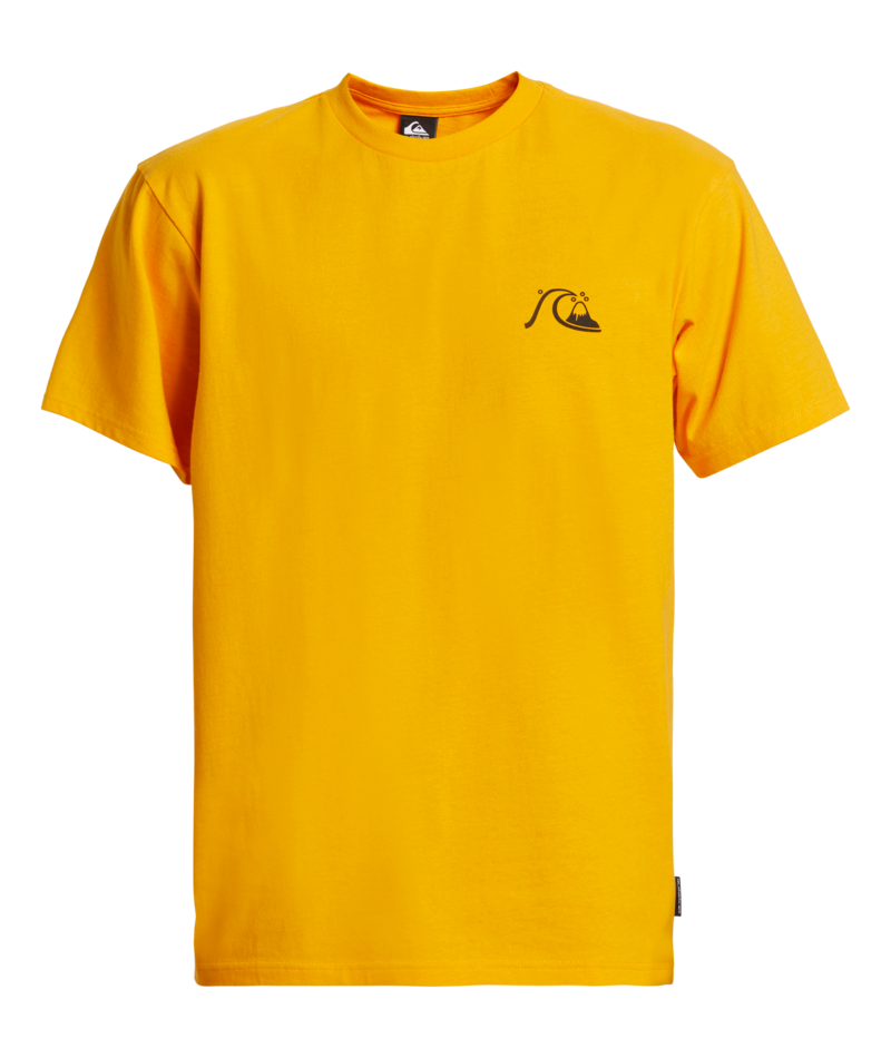 Quiksilver - T-Shirt - Bubble Logo DNA - Yellow