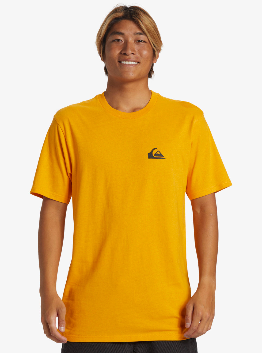 Quiksilver - T-Shirt - QS Comp Logo DNA - Radiant Yellow