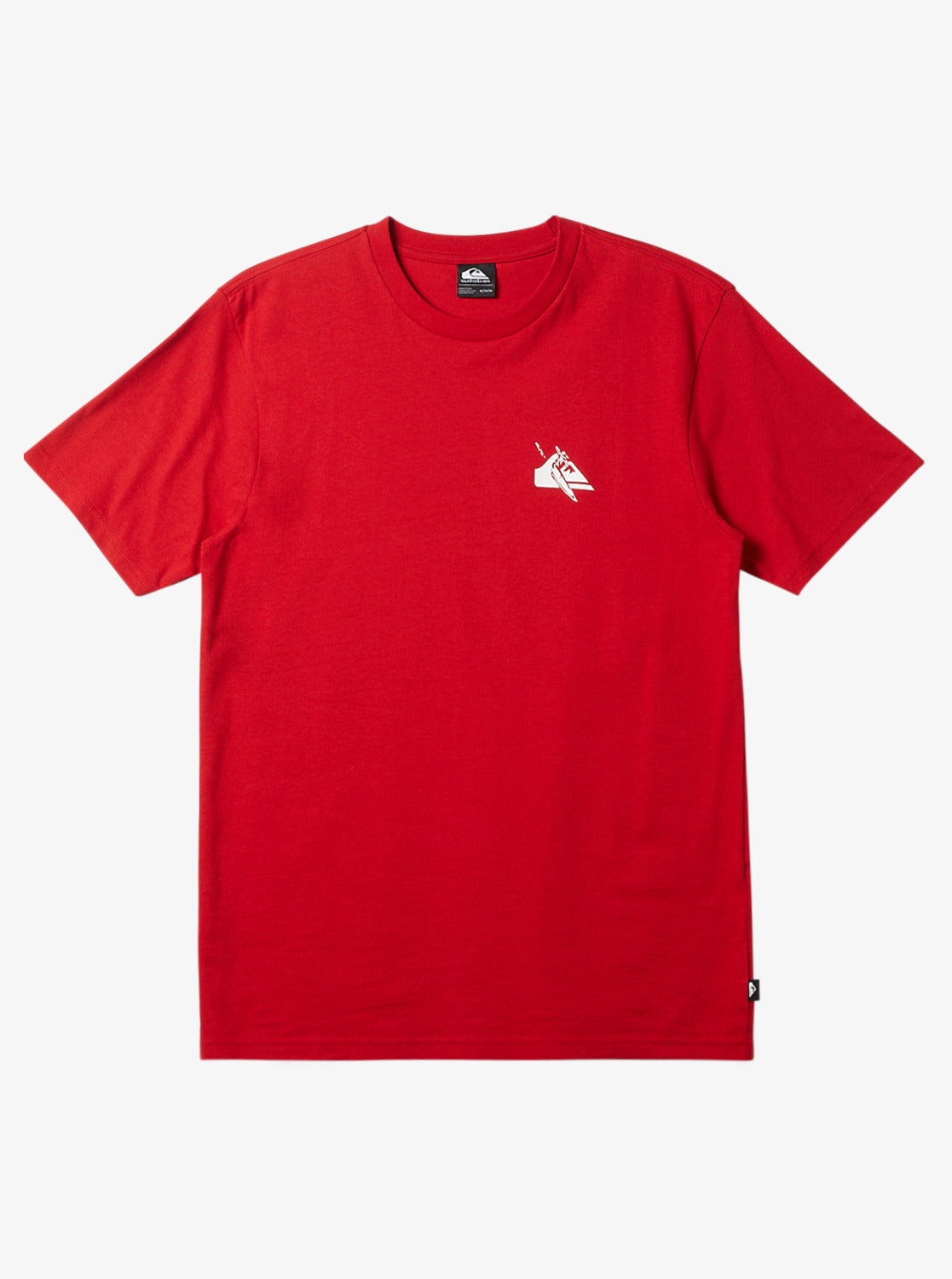 Quiksilver - T-Shirt - Petroglyph Logo DNA - Salsa Red