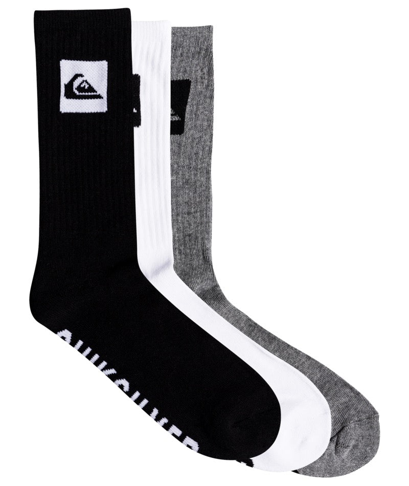 Quiksilver - Socks - 3 Crew Pack