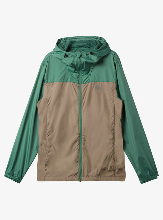 Quiksilver - Jacket - Overcast Windbreaker - Frosty Spruce Green