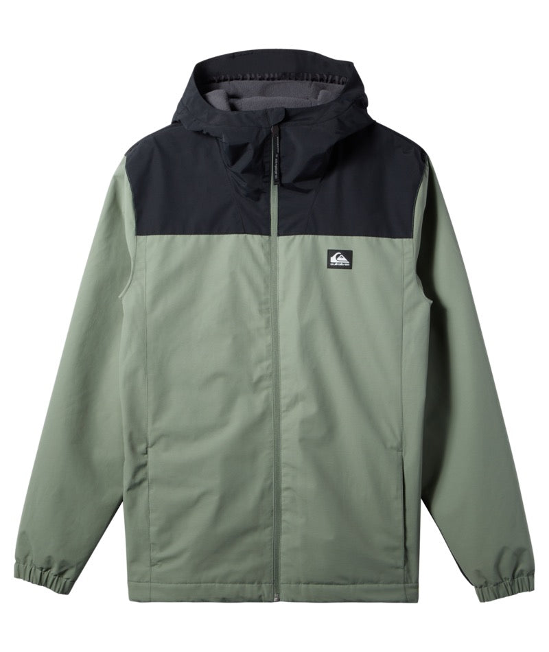 Quiksilver - Jacket - Overcast 3K Warm - Sea Spray