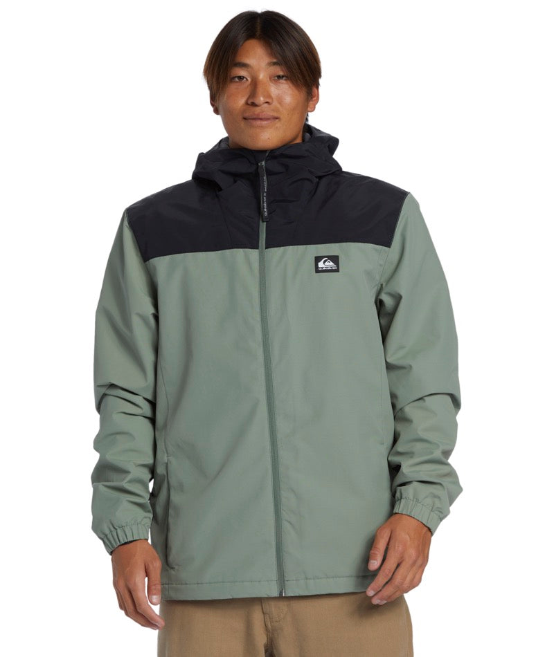 Quiksilver - Jacket - Overcast 3K Warm - Sea Spray