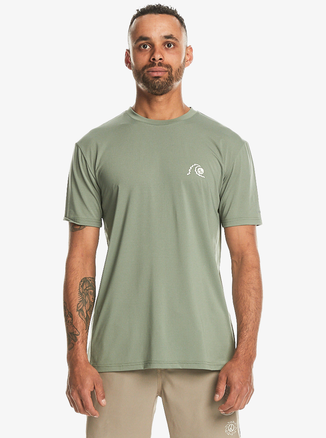 Quiksilver - T-Shirt - Lap Time SS - Sea Spray Green