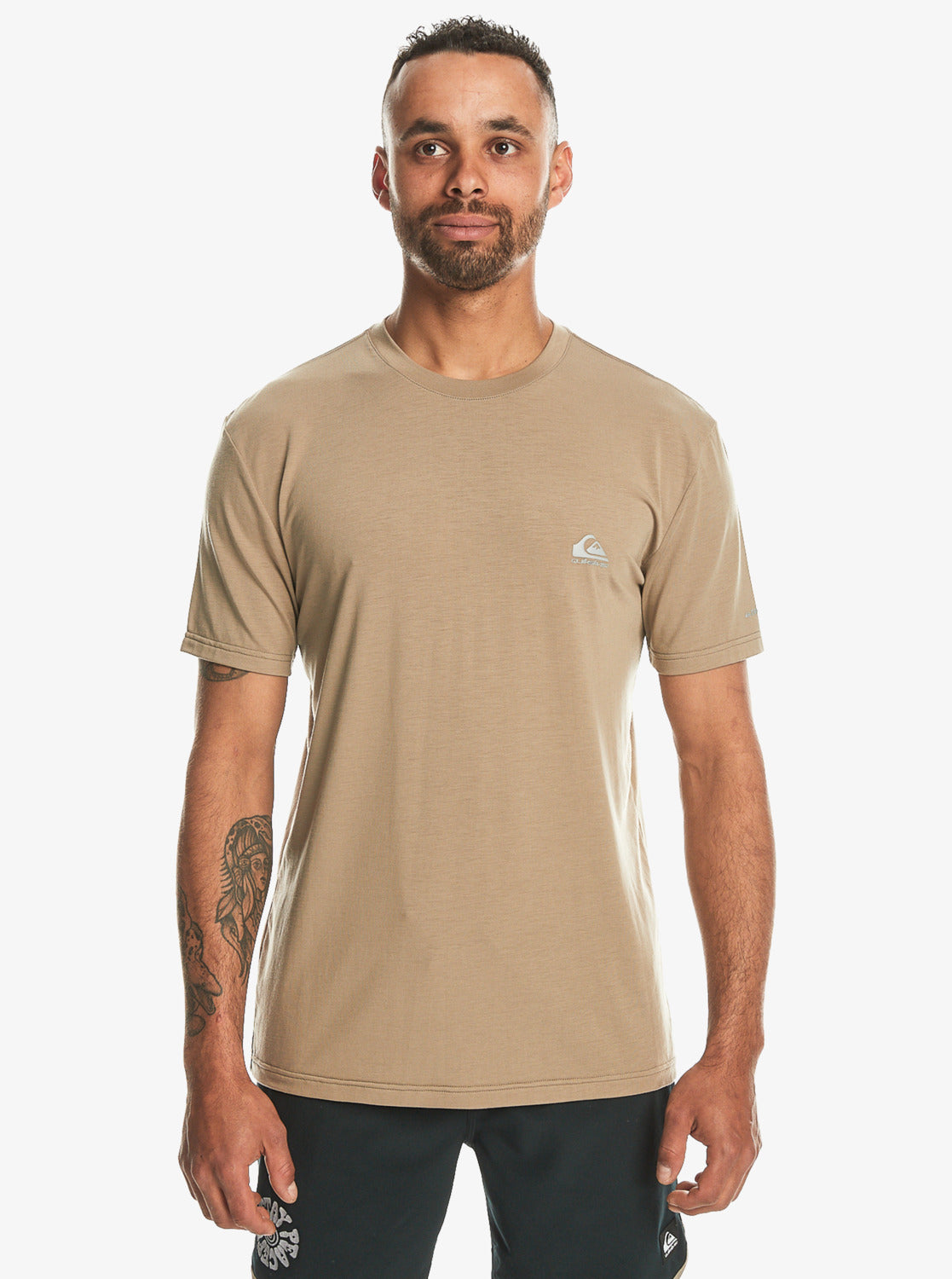 Quiksilver - T-Shirt - Coastal Run SS - Timber Wolf Green