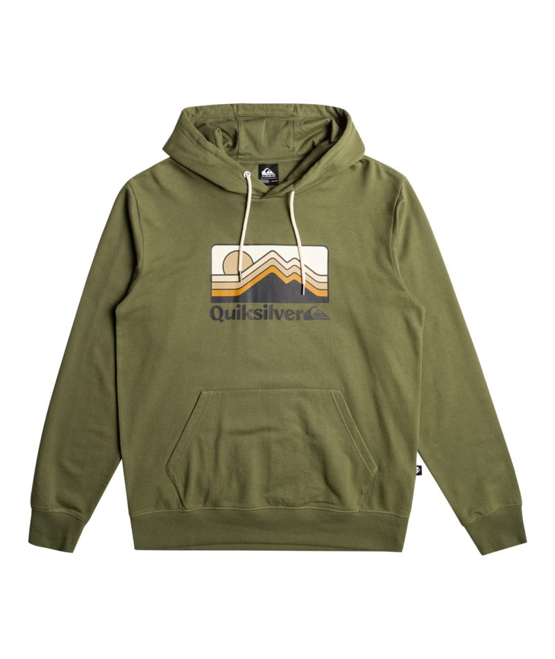 Quiksilver - Hoodie - QS Gradient Mountains - Four Leaf Clover