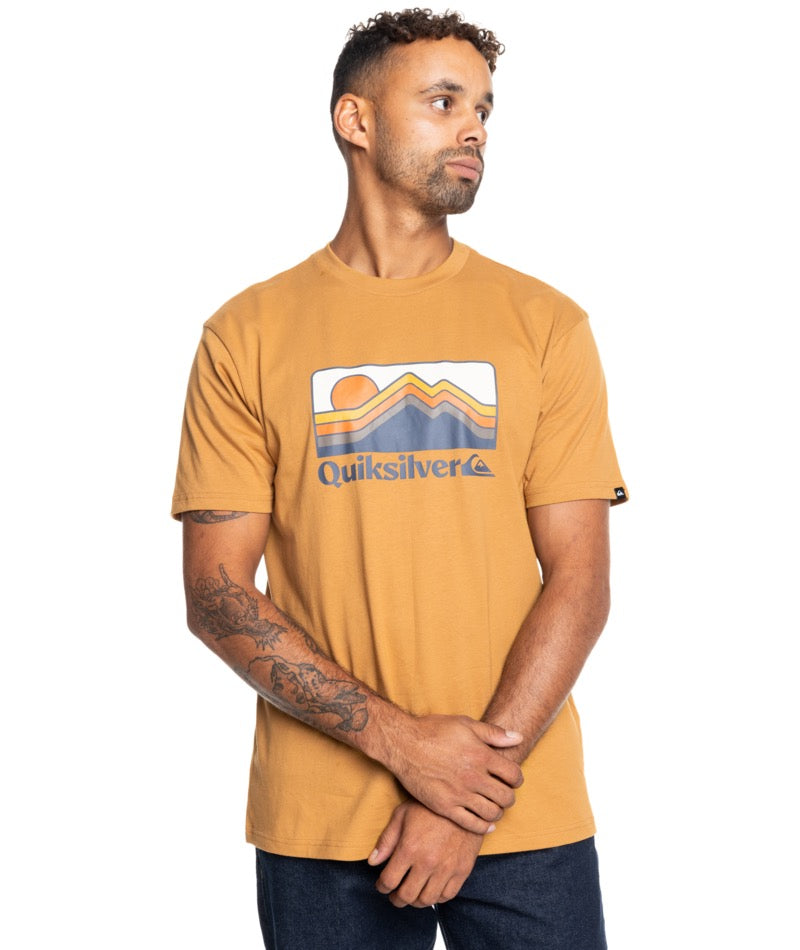 Quiksilver - T-Shirt - QS Gradient Mountains SS