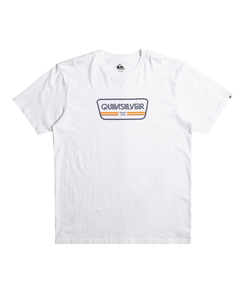 Quiksilver - T-Shirt - Range Life Front SS - White