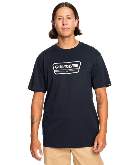 Quiksilver - T-Shirt - Range Life Front SS - Black