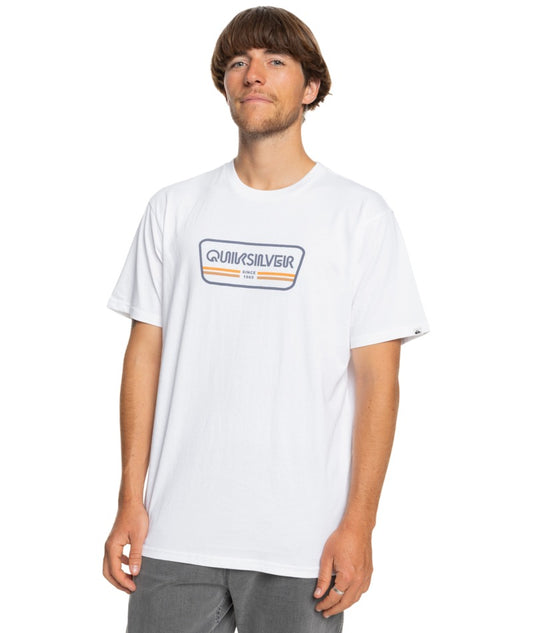 Quiksilver - T-Shirt - Range Life Front SS - White