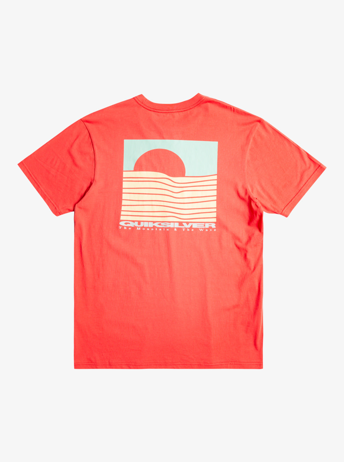 Quiksilver - T-Shirt - Eye On Horizon - Spiced Coral