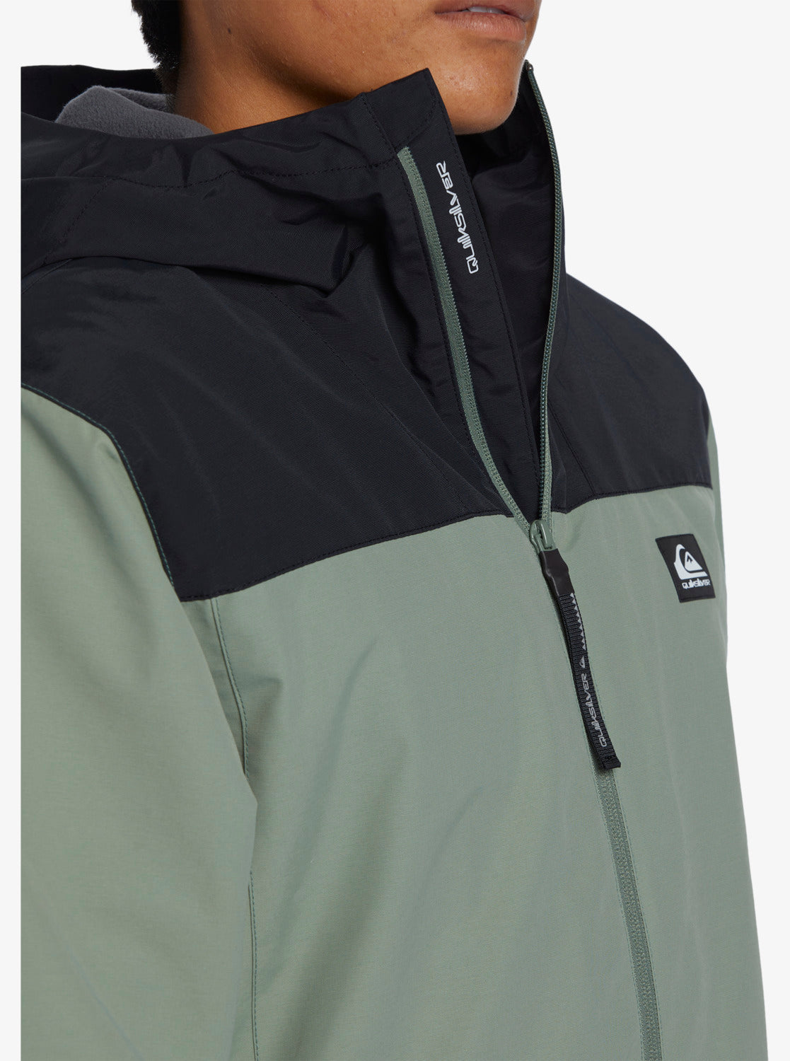 Quiksilver - Jacket - Overcast 3K Warm - Sea Spray